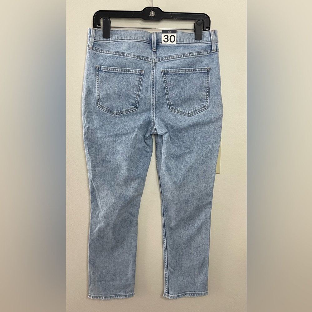 Gap Vintage Slim Mid Rise Slim Stretch Denim Distressed Jeans Pant Size 30. NWT - Picture 10 of 17